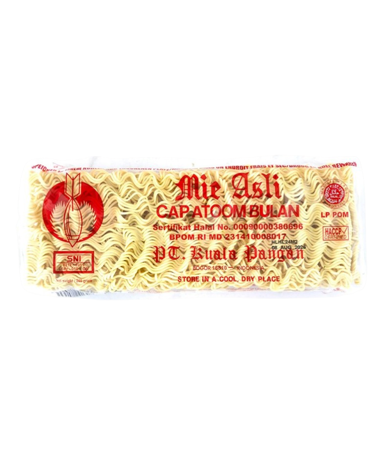 Mie Asli Cap Atoom Bulan (Fideos instantáneos tradicionales)