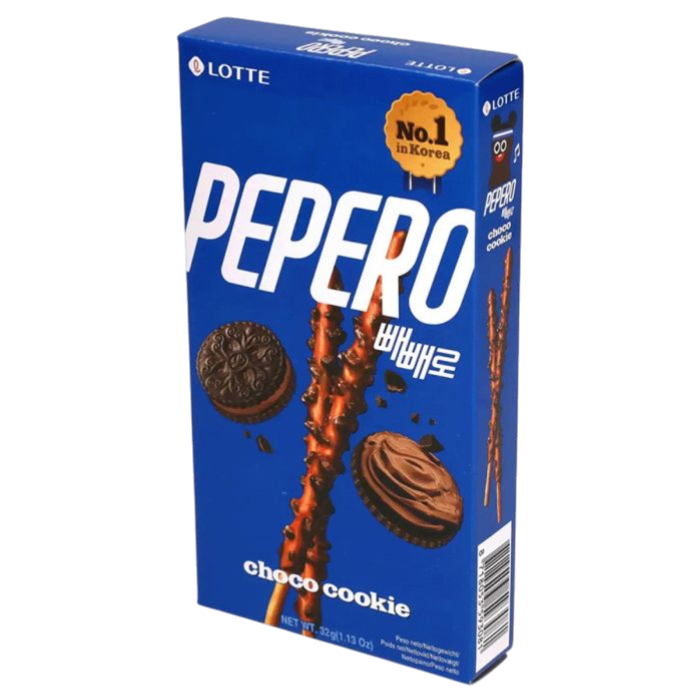 Pepero Choco Cookie (Palitos con chocolate y trozos de galleta)