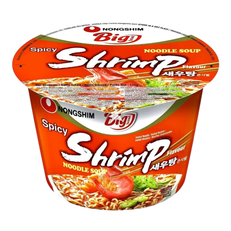 Nongshim Big Bowl Spicy Shrimp 115g
