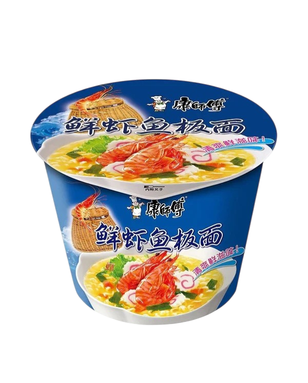 KANGSHIFU Fideos con caldo de marisco(Cup) 113g
