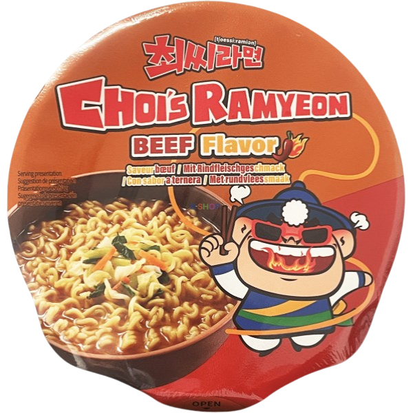 Choi’s Ramyeon Beef Flavor (Cup) 107g