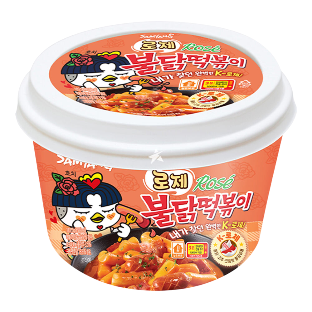 Samyang Buldak Tteokbokki Rosé (Cup)