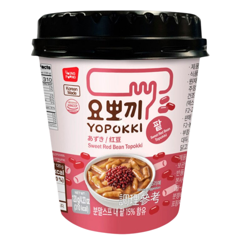 Yopokki Sweet Red Bean Topokki (Cup)
