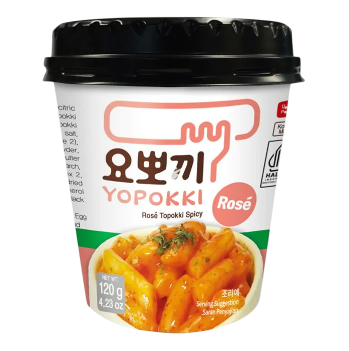 Yopokki Rosé Topokki Spicy (Cup)