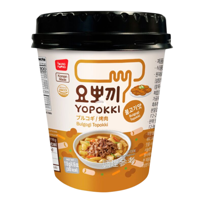 Yopokki Bulgogi Topokki (Cup