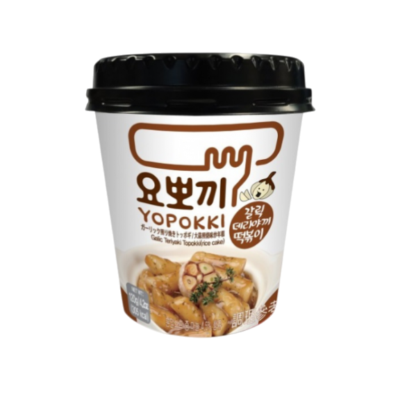 Yopokki Garlic Teriyaki Topokki (Cup)