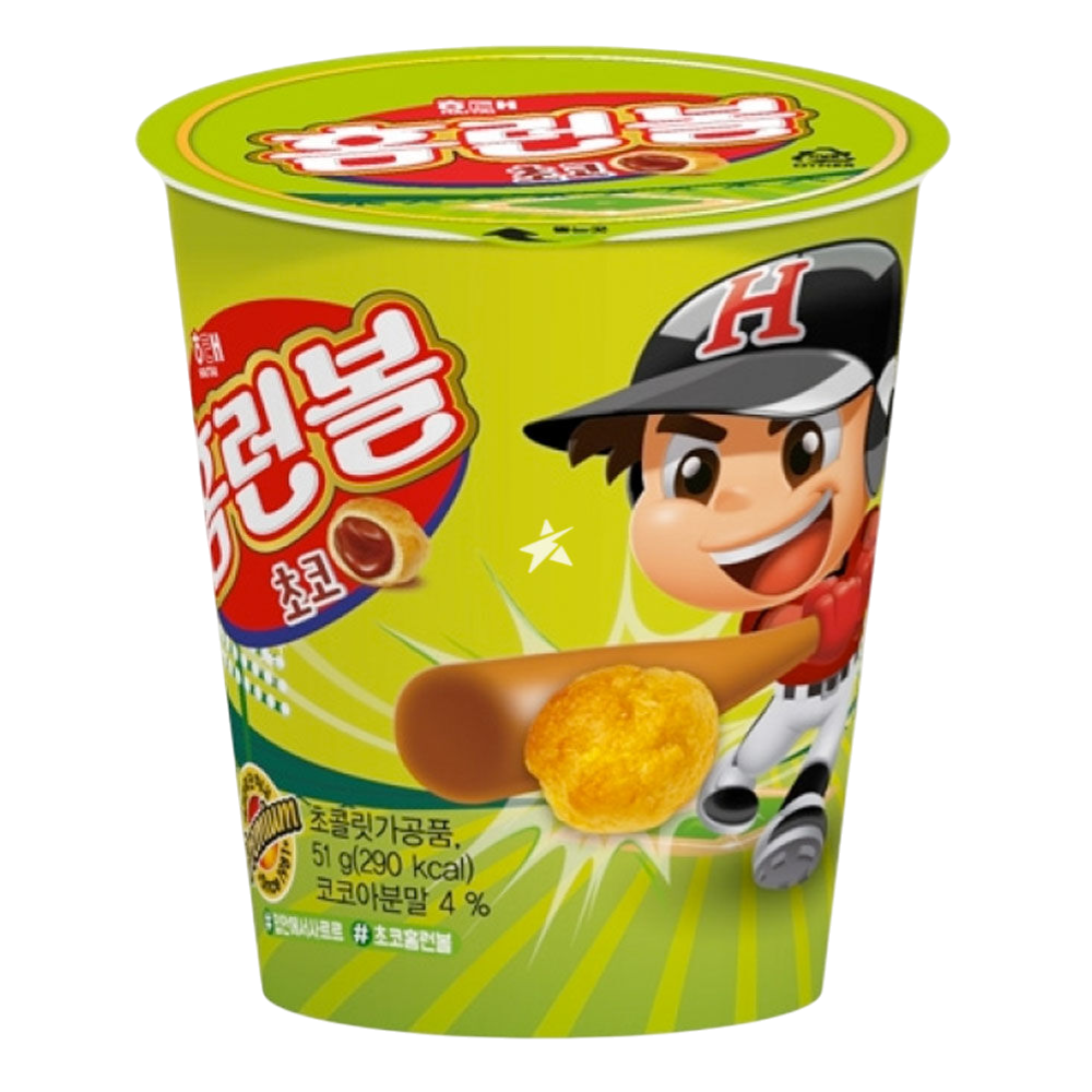 Haitai Homerun Ball Chocolate (Vaso)