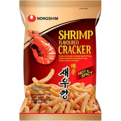 Nongshim Shrimp Flavoured Cracker Hot & Spicy