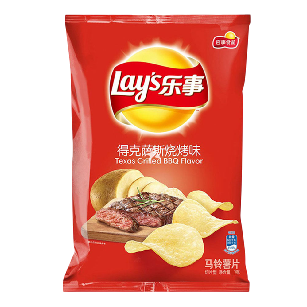 Lay’s Texas Grilled BBQ Flavor (Sabor BBQ estilo Texas)