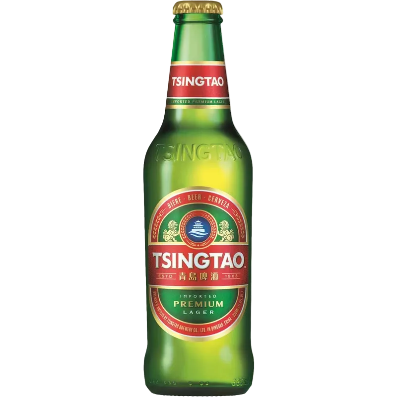 Cerveza Tsingtao Imported Premium Larger 330ml Alc. 4.7% Vol.