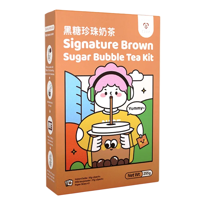 🧋Bubble Tea Kit Sabor Azúcar Moreno 255g