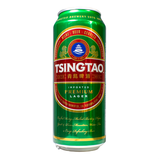 Cerveza Tsingtao Imported Premium Larger 500ml Alc. 4.7% Vol.