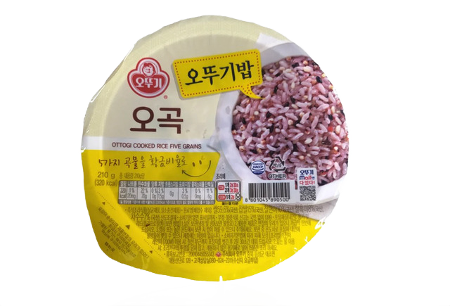 Ottogi Cooked Rice Sprouted Black 210g