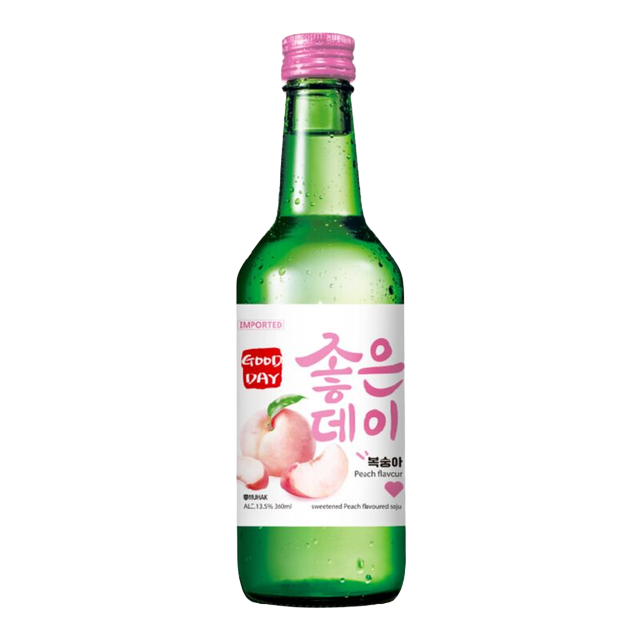 Soju Sabor Melocotón 13.5% 360ml 🍑
