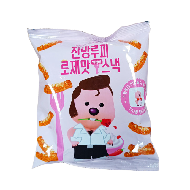 Rose Tteokbokki Snack 80g