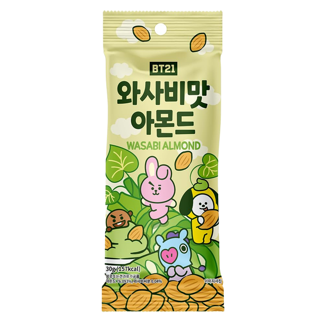 🌶️🌰Snack Almendras Sabor Wasabi 30g