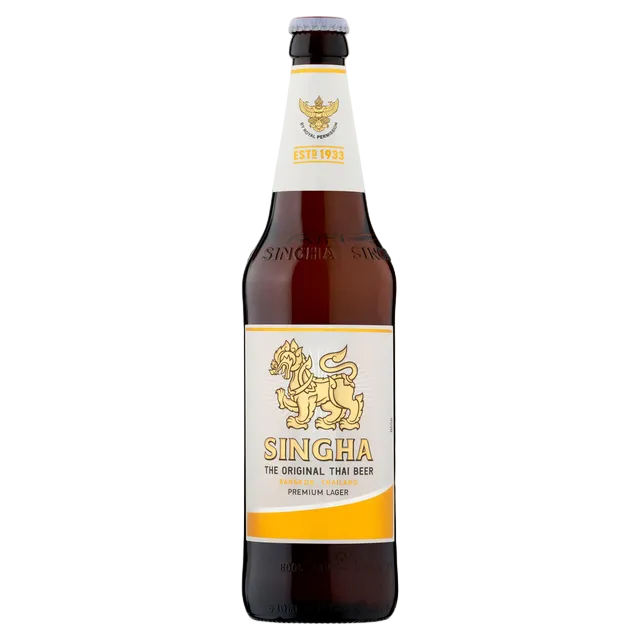 Cerveza Singha The Original Thai Beer Premium Larger