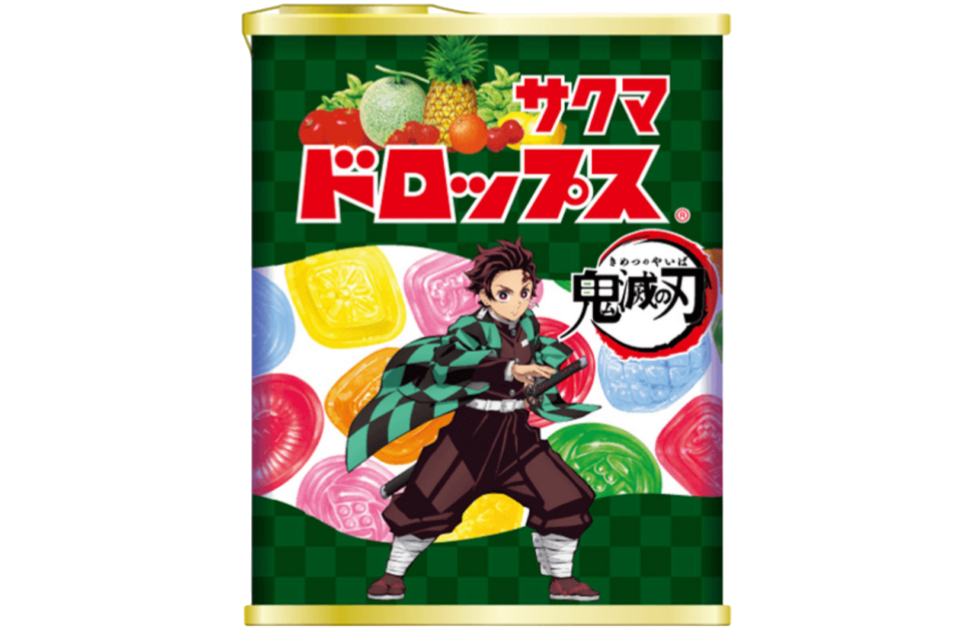 SAKUMA Demon Slayer Lata de Caramelos sabor frutal 71g