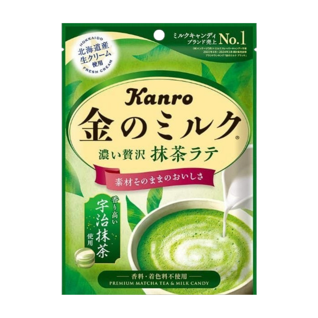 Kanro Premium Matcha Tea & Milk Candy 61g
