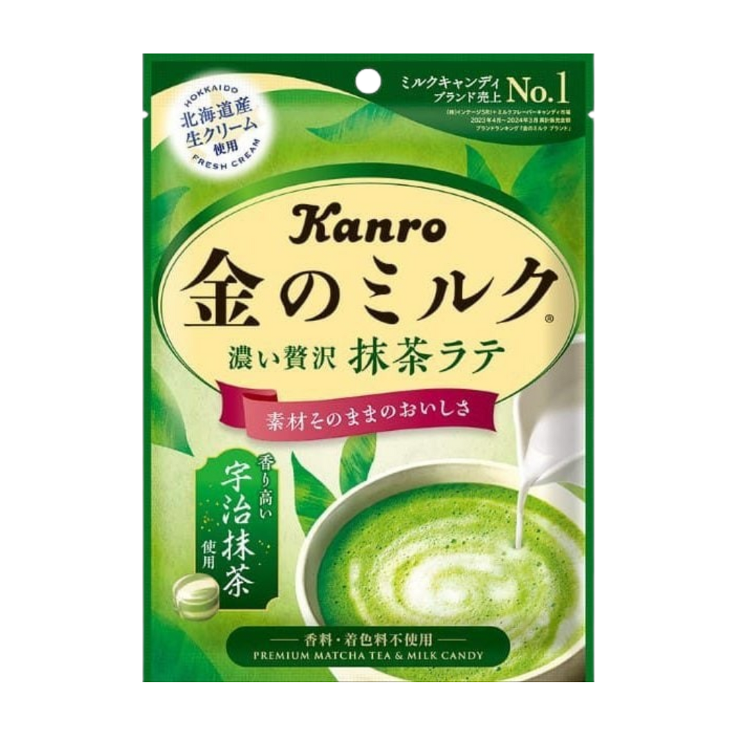 Kanro Premium Matcha Tea & Milk Candy 61g