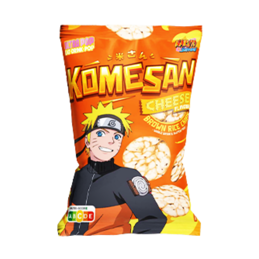 KOMESAN RICE CHIPS CHEESE 60g