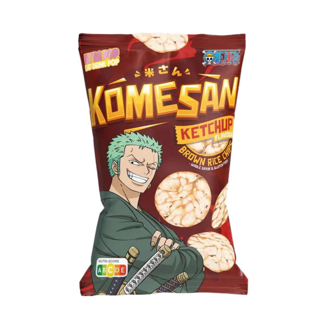 KOMESAN RICE CHIPS KETCHUP 60g