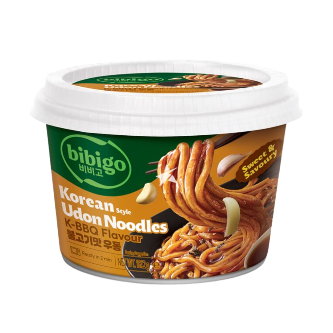 KOREAN STYLE UDON NOODLES K-BBQ FLAVOUR SWEET & SAVOURY 187.2g