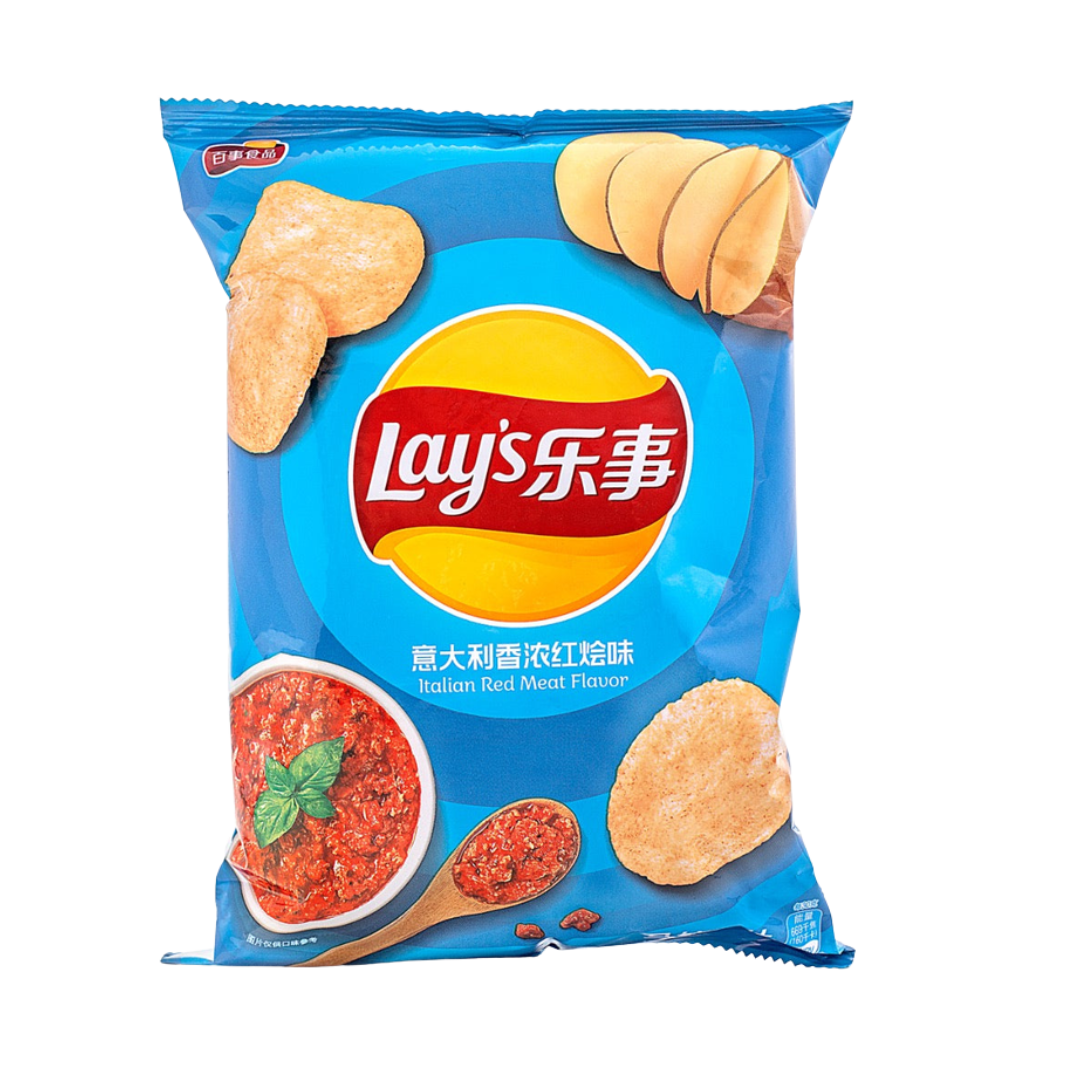 LAY'S IATALIAN RED MEAT FLAVOR 70g