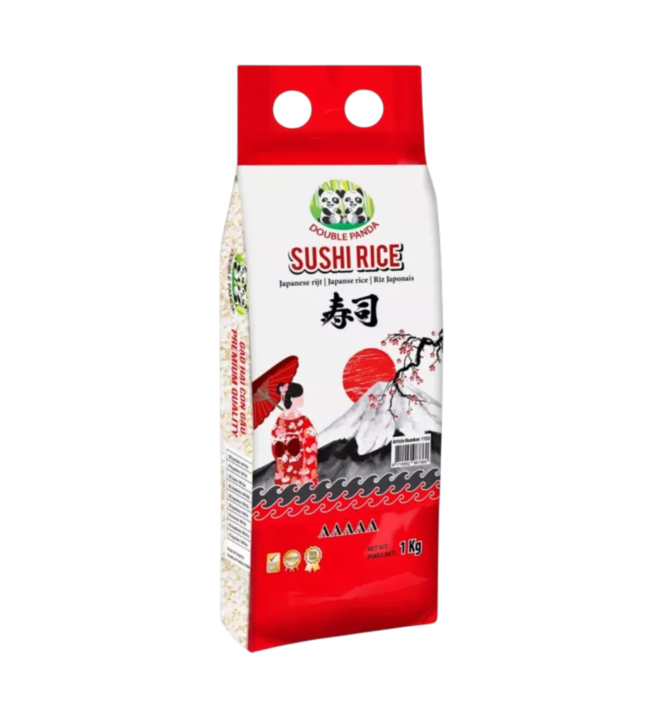 DOUBLE PANDA Sushi Rice 1kg