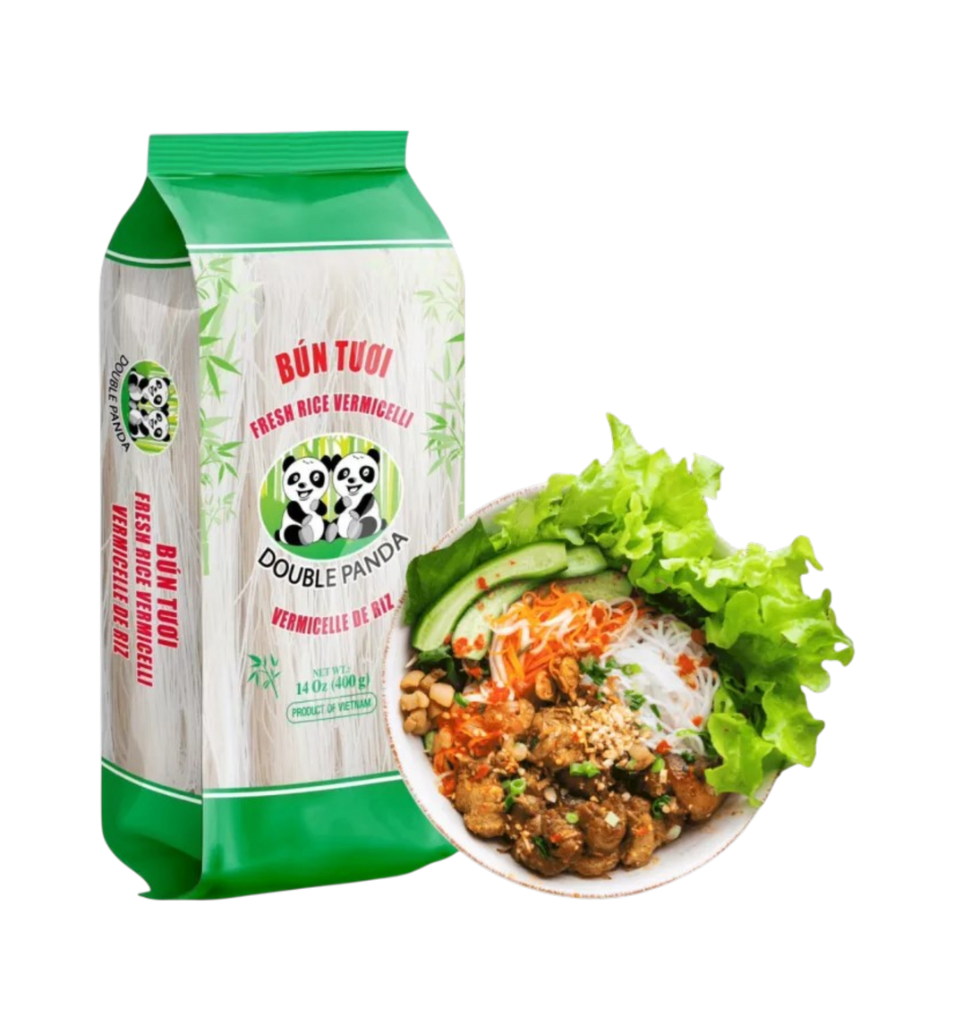 DOUBLE PANDA Rice Vermicelli Bun Tuoi 400g