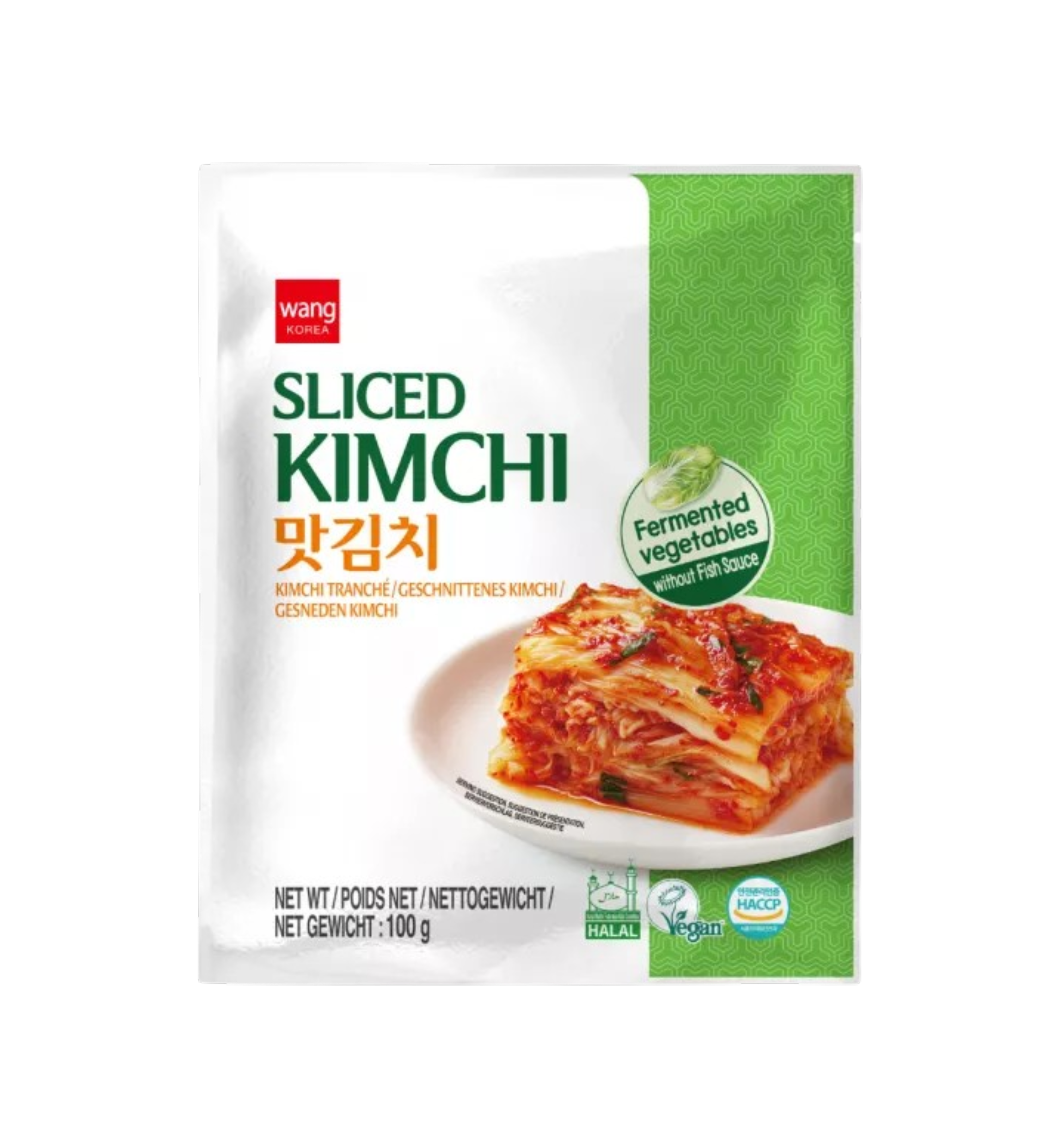 WANG Sliced Kimchi Pouch 100g