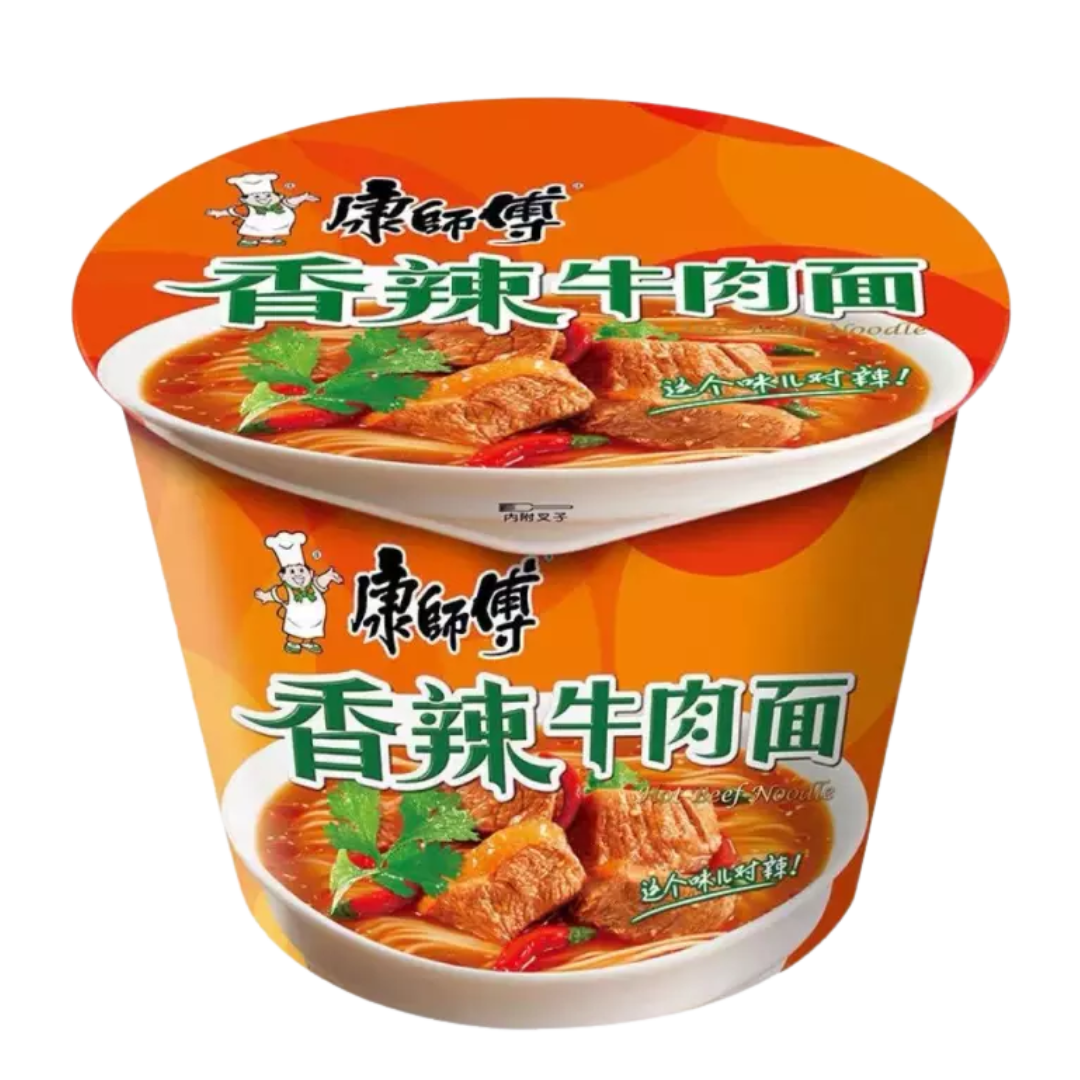 MASTER KONG HOT BEEF NOODLE 117g
