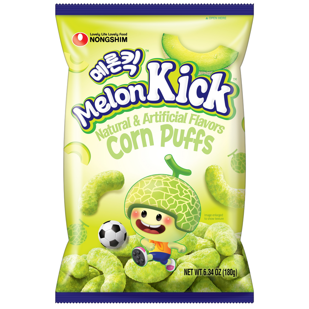 Nongshim Snack de maíz sabor melón 60g