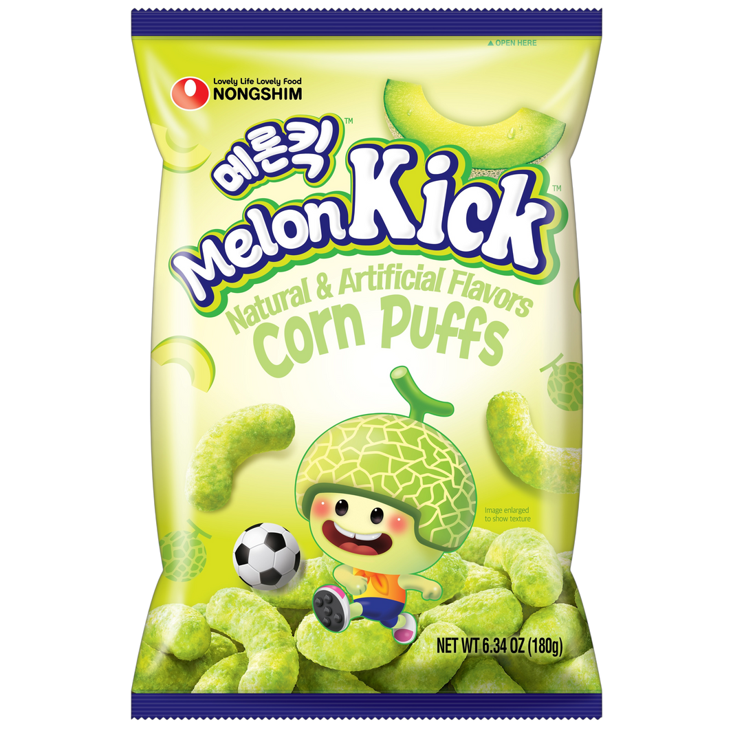 Nongshim Snack de maíz sabor melón 60g