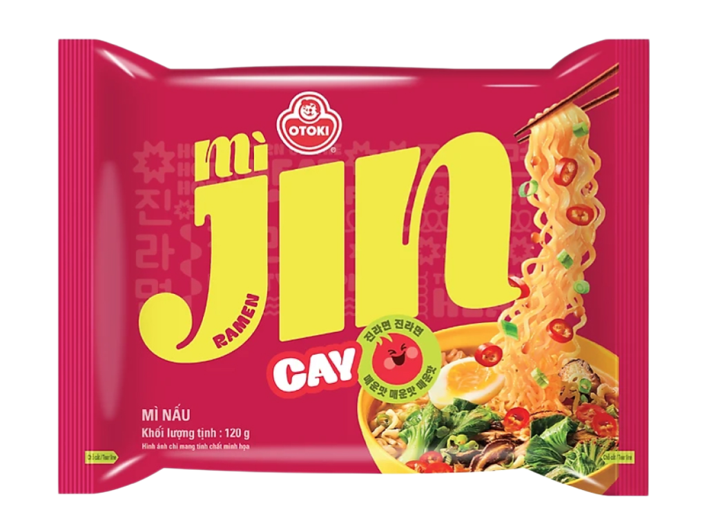 Ottogi Ramyeon Jin Picante 120g