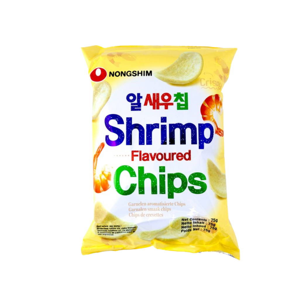 NONGSHIM SHRIMP FLAVOURED CHIPS 75g