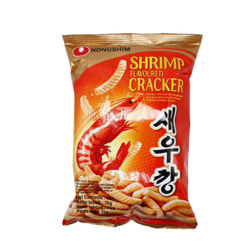 NONGSHIM SHRIMP FLAVOURED CRACKER 75g
