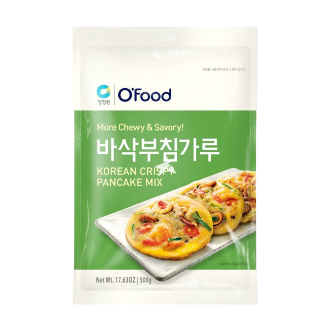 🥞🇰🇷 O’Food Korean Crispy Pancake Mix – Mezcla Coreana para Panqueques Crujientes (500 g)