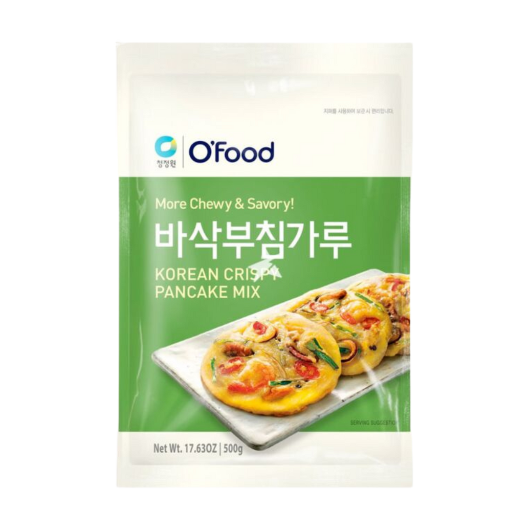 🥞🇰🇷 O’Food Korean Crispy Pancake Mix – Mezcla Coreana para Panqueques Crujientes (500 g)