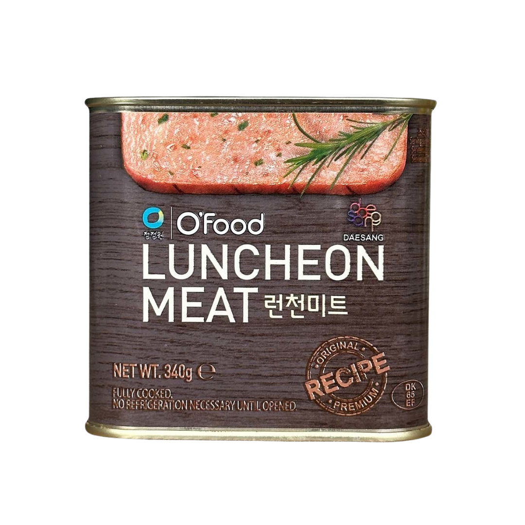 🍖✨ O’Food Luncheon Meat – Carne en Lata Estilo Coreano (340 g)