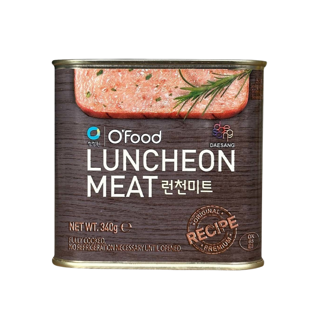🍖✨ O’Food Luncheon Meat – Carne en Lata Estilo Coreano (340 g)