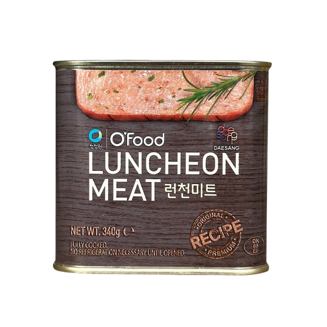 🍖✨ O’Food Luncheon Meat – Carne en Lata Estilo Coreano (340 g)