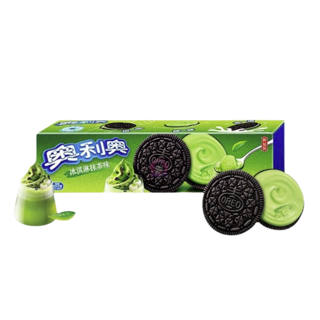 💚 Oreo Matcha – Galletas Rellenas de Té Verde 97g💚