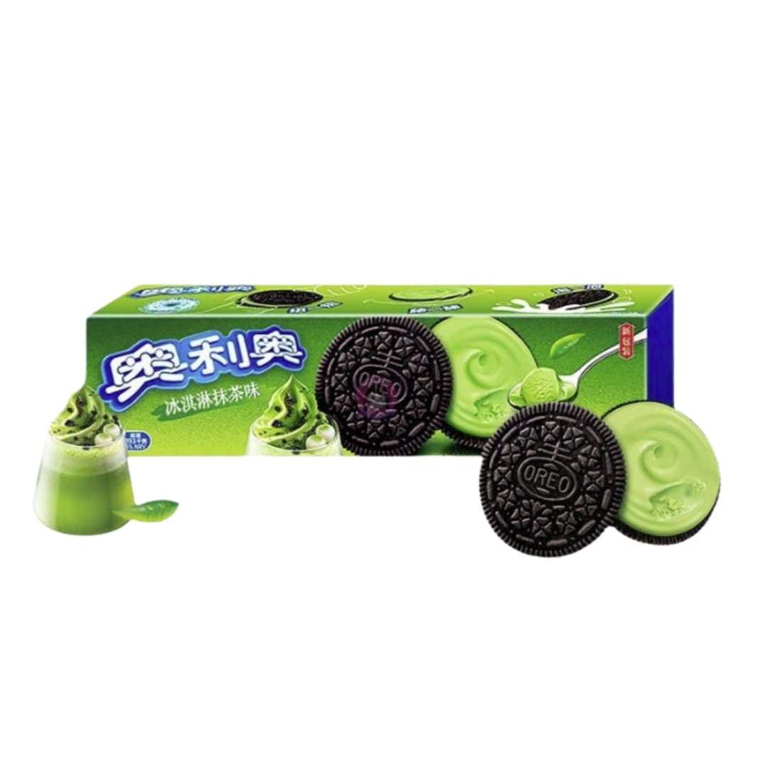 💚 Oreo Matcha – Galletas Rellenas de Té Verde 97g💚