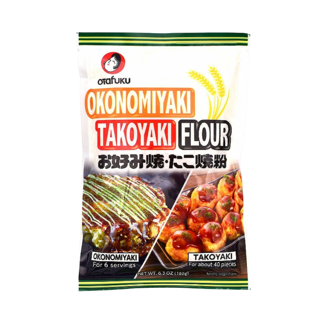 🍳🇯🇵 Otafuku Okonomiyaki & Takoyaki Flour – Harina para Okonomiyaki y Takoyaki (180 g)