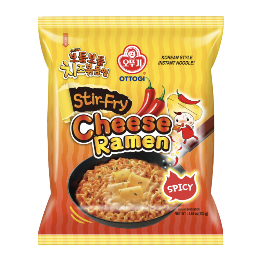 OTTOGI Stir-Fry SPICY CHEESE RAMEN 111g