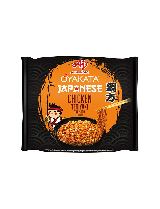 Oyakata Instant Noodles chicken teriyaki yakisoba bag 93g