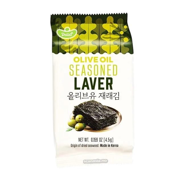 Snack de Algas con Aceite Oliva 13.5g DELIEF