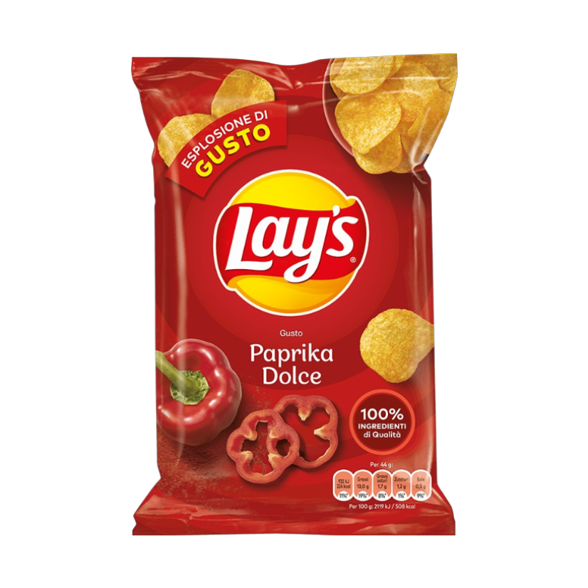 Lay's patatas frita sabor pimiento dulce 125g