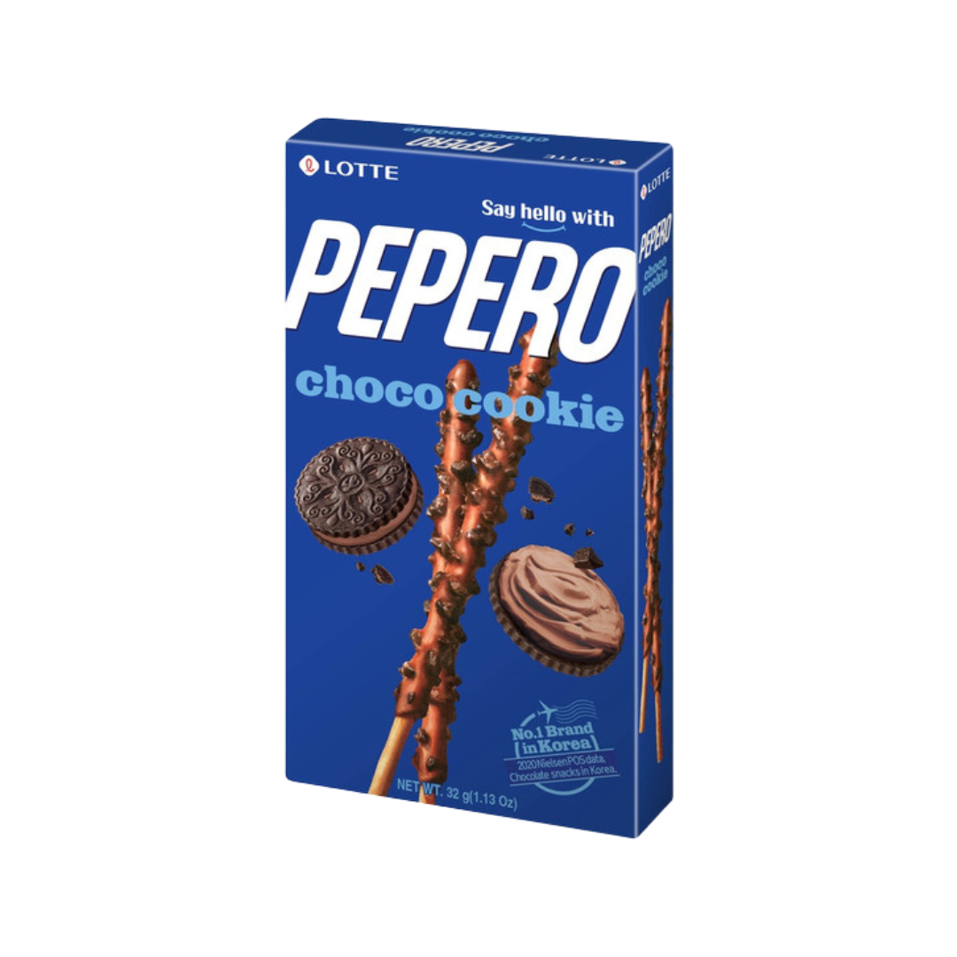 🍫 Pepero Choco Cookie – Chocolate + Galleta en Cada Mordida 32g🍫